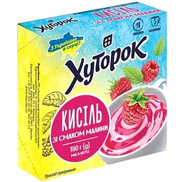 Кисіль Хуторок зі смаком малини 180 г