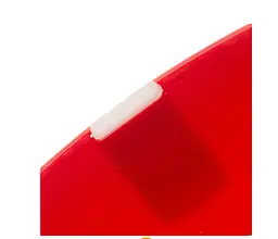 Миска для собак Ferplast Jolie Medium металева червона Ø 20x6.7 см 850 мл 70983022 - мініатюра 5