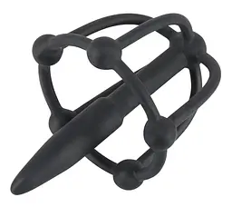 Стимулятор уретри Penis Plug with Glans Cage - мініатюра 6