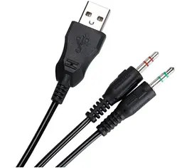 Дротова ігрова гарнітура Xtrike Me Gaming RGB Backlight GH-709, USB, 3.5mm, 2.1m, black - мініатюра 4