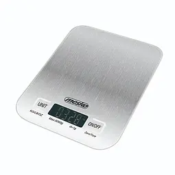 Кухонні ваги Mesko MS 3169 white max 5кг