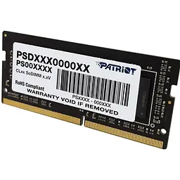 Пам'ять для ноутбуків PATRIOT 16 GB SO-DIMM DDR4 3200 MHz (PSD416G320081S) - мініатюра 3