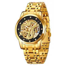 Чоловічий наручний годинник 9310GDBK Gold-Black Skmei acs0030935