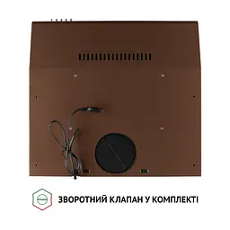 Витяжка плоска PERFELLI PL 5144 Dark BR LED - мініатюра 9