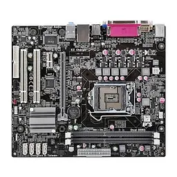 Материнська плата ECS H61H2-M6 (V2.0) (H61H2-M6 (V2.0)) (s1155, Intel H61, Micro-ATX) Б/в - мініатюра 2