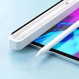 Кейс для зарядки стилуса Baseus Smooth Writing Stylus Wireless Charging Case Moon White (With Simple Charging Cable Type-C 3A 0.3m) - мініатюра 4