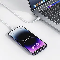 Кабель для зарядки та передачі даних Type-C to Lightning 20W 1м (6958444904450) - мініатюра 4
