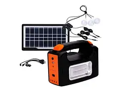 Ліхтар-прожектор WEIDASI 6500K PowerBank+сонячна панель+3 лампи WD-1102 АКБ 4000mAh
