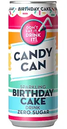 Газований напій Candy Can Birthday Cake без цукру 330 мл