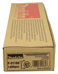 Саморізи по гіпсокартону в стрічці 3.9x41 мм PH2 1000 шт Makita F-31182 - мініатюра 4