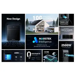 Зарядна станція Marstek Venus E 3.0 2500W 5120Wh - мініатюра 8