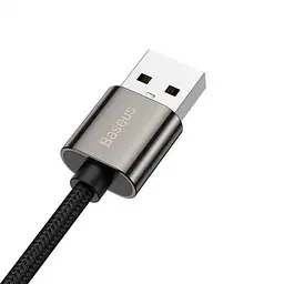 Кабель Baseus Legend Series Elbow Fast Charging Cable USB to Type-C 66W 1m CATCS-B01 Black - мініатюра 3