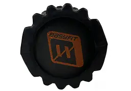 Масажний ролик EasyFit Solid Roller v.1.1s 33 см чорний - мініатюра 3