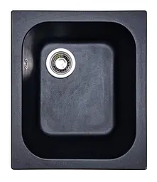 Кухонна мийка Adamant COMPACTA чорна 430x500x200 мм, без крила 43 см