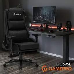 Ігрове крісло GamePro GC695B (GC695B) - мініатюра 8