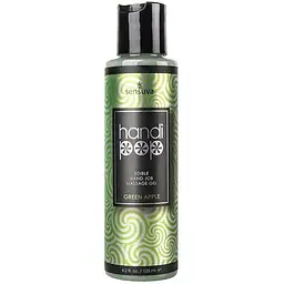 Оральний гель Sensuva - Handipop Green Apple (125 мл)