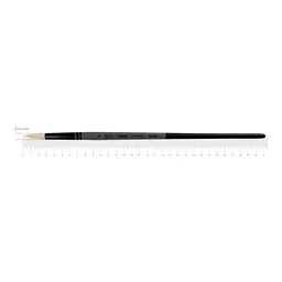 Пензель синтетика кругла Terra 1608R №8 довга ручка ROSA (4823098533665)