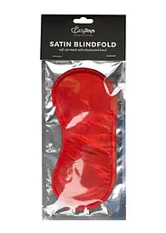 Маска на очі EasyToys Satin Eye Mask (червоний) - мініатюра 2
