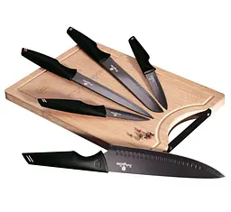 Набір ножів із 6 предметів Black Rose Collection Berlinger Haus kuh0008962 - мініатюра 1