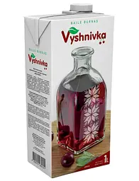 Вишнівка вино червоне солодке з ароматом стиглої вишні Baile Burnas 1 л - мініатюра 2