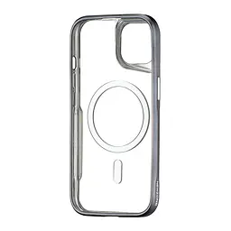 Чохол Metal Frame with MagSafe iPhone 15 Black - мініатюра 3