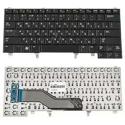 Клавіатура для ноутбука DELL (Latitude: E5420 E6320 E6330 E6430) rus чорний без джойстика