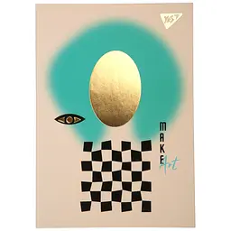 Блокнот Yes Make art А6, 64 листа, в клетку (152094)