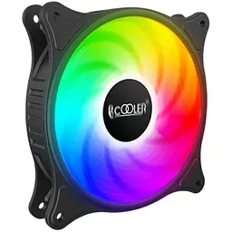 Корпусний вентилятор PCCooler FX-120-3 (FX1203-BKRN1-GL) [168397] - мініатюра 2