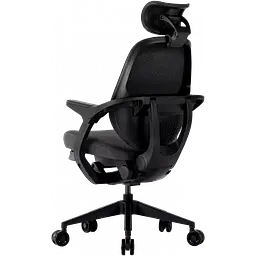 Офісне ергономічне крісло GT Racer B-6333 Fabric Dark Gray/Black - мініатюра 8