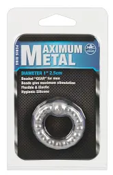 Ерекційне кільце NMC Maximum Metal 2.5 см білий - мініатюра 4