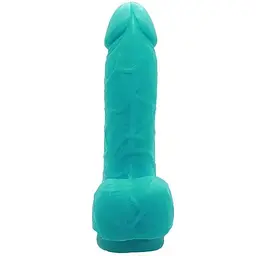 Крафтове мило-член із присоскою Чистий Кайф Turquoise size S натуральне - мініатюра 3