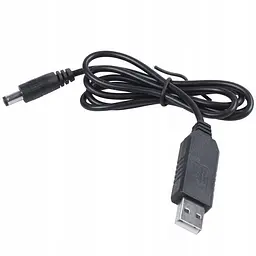 Кабель живлення перетворювач підвищує з USB-DC 5V на 12V 5.5x2.1 мм