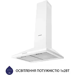 Витяжка купольна Minola HK 5614 WH 1000 LED - мініатюра 2