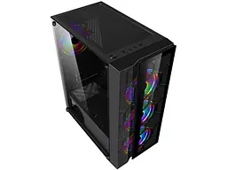 Корпус Frime NUCLEUS BLACK USB 3.0 БЕЗ БП - мініатюра 6
