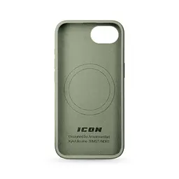 Силиконовый чехол с MagSafe для Apple iPhone 16e/17e, ICON2 MagCase, зеленый, противоударный, панель с мягкой подкладкой, защита всего корпуса, поддержка беспроводной зарядки, совместим с защитными стеклами и пленками, ArmorStandart (ARM83971) - мініатюра 2