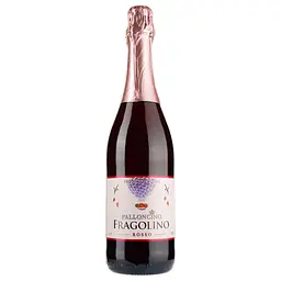 Ігристе вино Palloncino Fragolino Rosso, червоне, солодке, 7%, 0,75 л - мініатюра 2