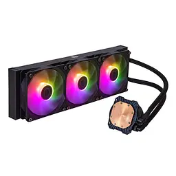 Система охолодження для комп’ютерного процесора Cooler Master MasterLiquid 360L MLWD36M-A18PZ-R1 RGB/Black