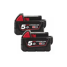 Набір акумуляторів MILWAUKEE, M18 B52 (2х5Аг) + M12 B2 - мініатюра 3