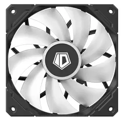 Вентилятор 120 мм, ID-Cooling TF-12025-PRO ARGB TRIO, Black (3 шт), 120x120x25 мм, ARGB підсвітка, 500-1800 об/хв, 35.2dB(A) max, 4-pin (PWM) / 3-pin (ARGB) - мініатюра 4