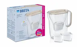 Фільтр-глечик Brita Style Essential Mxpro пісочний + 2 картриджа (1061036)