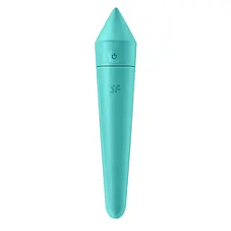 Міні вібратор Satisfyer Ultra Power Bullet 8 13.6 см блакитний - мініатюра 6