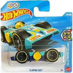 Базова машинка Hot Wheels HW All Drivers Welcome Flippin Fast блакитна (5785) JJJ88-N521