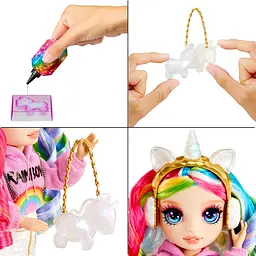 Лялька Rainbow High Creative Crystals - Амая (121411) - мініатюра 6