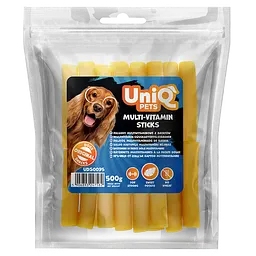 Ласощі для собак UniQ PETS VEGGIE & SEA Мультивітамінні стіки, 500 г - мініатюра 4