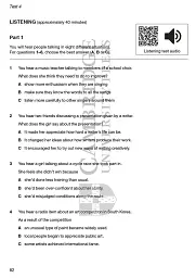 First 4 for Schools B2. Practice Tests. Student's Book with Answers with Audio with Resource Bank - мініатюра 3