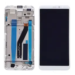 Дисплей для Meizu M6T з білим тачскрином
