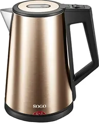 Электрочайник Sogo SS-7705-GD 1,7л золотистый