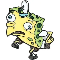 Значок Губка Боб Квадратні Штани Спанч Боб SpongeBob Squarepants CH SB S 01