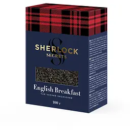 Уцінка. Чай чорний Sherlock Secrets English Breakfast 100 г (920154) 