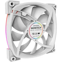 Кулер до корпусу MONTECH RX120 PWM WHITE - мініатюра 3